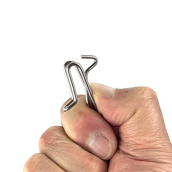 尻手ロープカラビナ付