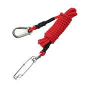 尻手ロープカラビナ付